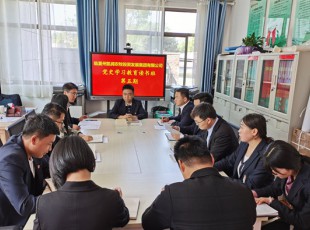 5001拉斯维加斯  举行党史学习教育第五期念书班
